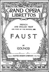 Faust: A Lyric Drama in Five Acts