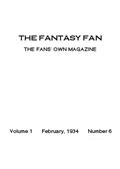 The Fantasy Fan February 1934 / The Fans` Own Magazine