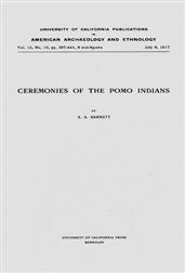 Ceremonies of the Pomo Indians