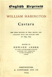 Castara / The Third Edition of 1640; Edited and Collated with the / Earlier Ones of 1634, 1635