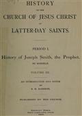 History of the Church of Jesus Christ of Latter-day Saints, Volume 3