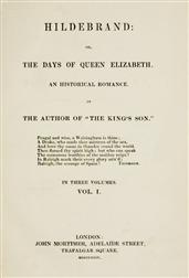 Hildebrand / or, The Days of Queen Elizabeth, An Historic Romance, Vol. 1 of 3