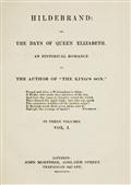Hildebrand / or, The Days of Queen Elizabeth, An Historic Romance, Vol. 1 of 3