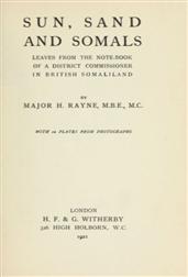 Sun, Sand and Somals / Leaves from the note-book of a District Commissioner in / British Somaliland
