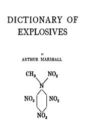 Dictionary of Explosives