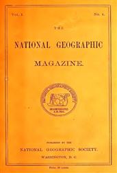 The National Geographic Magazine, Vol. I., No. 4, October, 1889