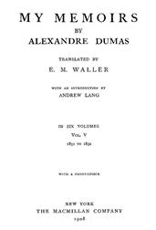 My Memoirs, Vol. V, 1831 to 1832