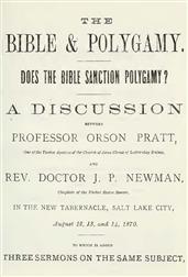 The Bible and Polygamy / Does the Bible Sanction Polygamy?