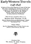 Maximilian, Prince of Wied`s, Travels in the Interior of North America, 1832-1834, part 2