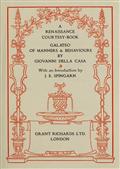 A Renaissance Courtesy-book / Galateo of Manners and Behaviours