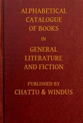 Alphabetical Catalogue of Books in General Literature and Fiction