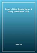 Peter of New AmsterdamA Story of Old New York