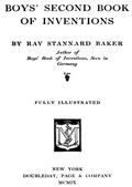 Boys' Second Book of Inventions