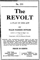 The RevoltA Play In One Act