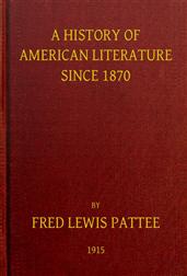 A History of American Literature Since 1870