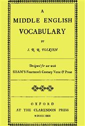 A Middle English Vocabulary / Designed for use with SISAM`S Fourteenth Century Verse&Prose