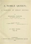 A Nobel Queen / A Romance of Indian History