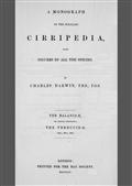 A Monograph on the Sub-class Cirripedia (Volume 2 of 2) / The Balanidæ, (or Sessile Cirripedes); the Verrucidæ, etc., etc.