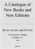 A Catalogue of New Books and New Editions, 1896