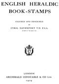 English Heraldic Book-stamps