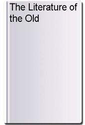 The Literature of the Old Testament