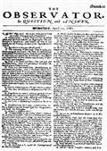 Selections from the Observator (1681-1687)