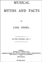 Musical Myths and Facts, Volume 1 (of 2)