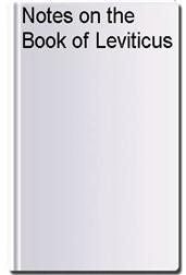 Notes on the Book of Leviticus