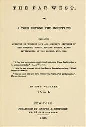 Flagg`s The Far West, 1836-1837, part 1