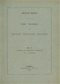 The Works of Francis Maitland Balfour, Volume 2 (of 4) / A Treatise on Comparative Embryology: Invertebrata