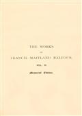 The Works of Francis Maitland Balfour, Volume 3 (of 4) / A Treatise on Comparative Embryology: Vertebrata