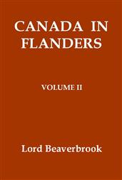 Canada in Flanders, Volume II