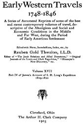 James`s Account of S. H. Long`s Expedition, 1819-1820, part 4