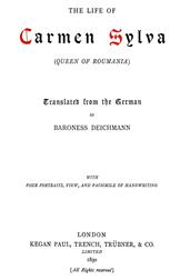 The Life of Carmen Sylva (Queen of Roumania)