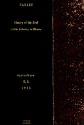 History of the Beef Cattle Industry in Illinois