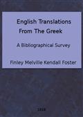 English Translations from the Greek: A Bibliographical Survey