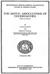 The Biotic Associations of Cockroaches
