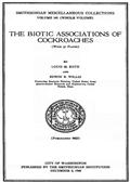The Biotic Associations of Cockroaches