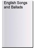 English Songs and Ballads