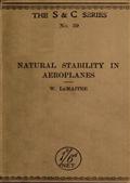Natural Stability and the Parachute Principle in Aeroplanes