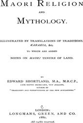 Maori Religion and Mythology