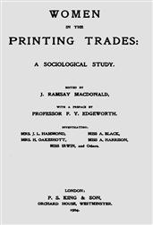 Women in the Printing TradesA Sociological Study.