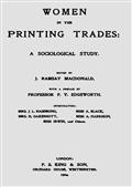 Women in the Printing TradesA Sociological Study.