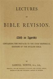 Lectures on Bible Revision
