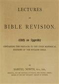 Lectures on Bible Revision