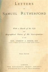 Letters of Samuel Rutherford(Third Edition)