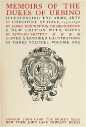 Memoirs of the Dukes of Urbino, Volume I (of 3)Illustrating the Arms, Arts, and Literature of Italy, from 1440 To 1630.