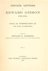 Private Letters of Edward Gibbon (1753-1794)  Volume 1 (of 2)