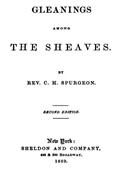 Gleanings Among The Sheaves