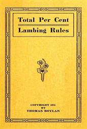 Total Per Cent Lambing Rules